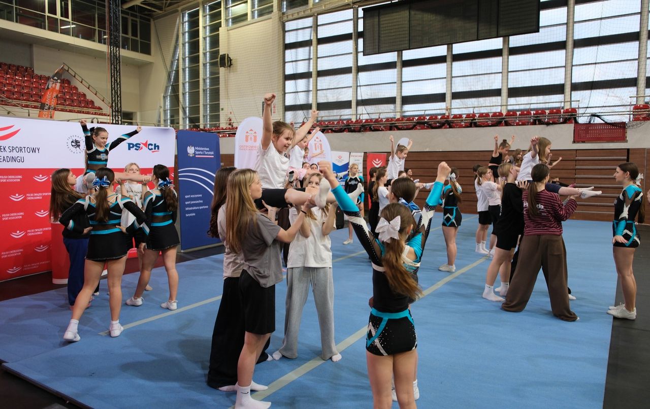 Ostrowiec Świętokrzyski gospodarzem rekordowych mistrzostw Polski w cheerleadingu sportowym