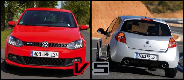 Polo gti best sale vs clio rs