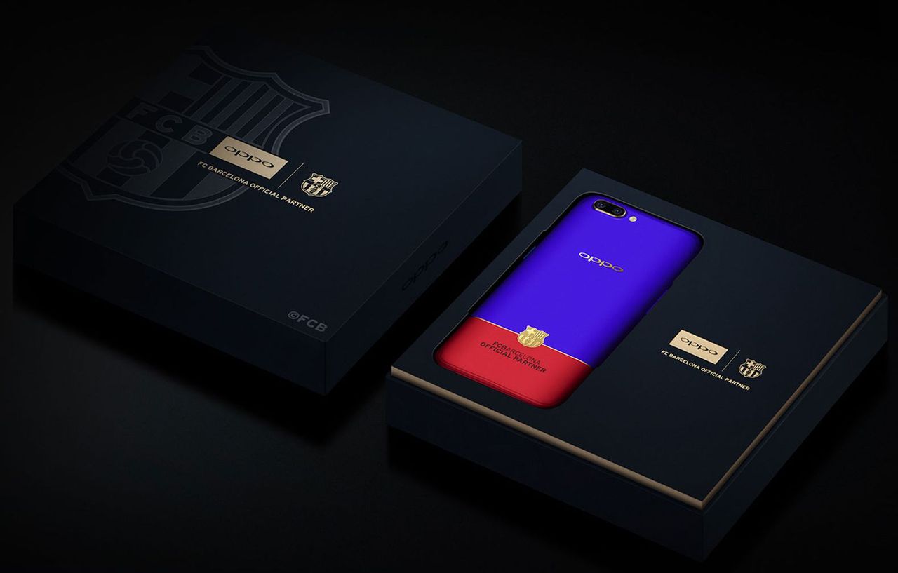 Oppo R11 FC Barcelona Edition - taki telefon dla fanów piłki nożnej to ja  rozumiem