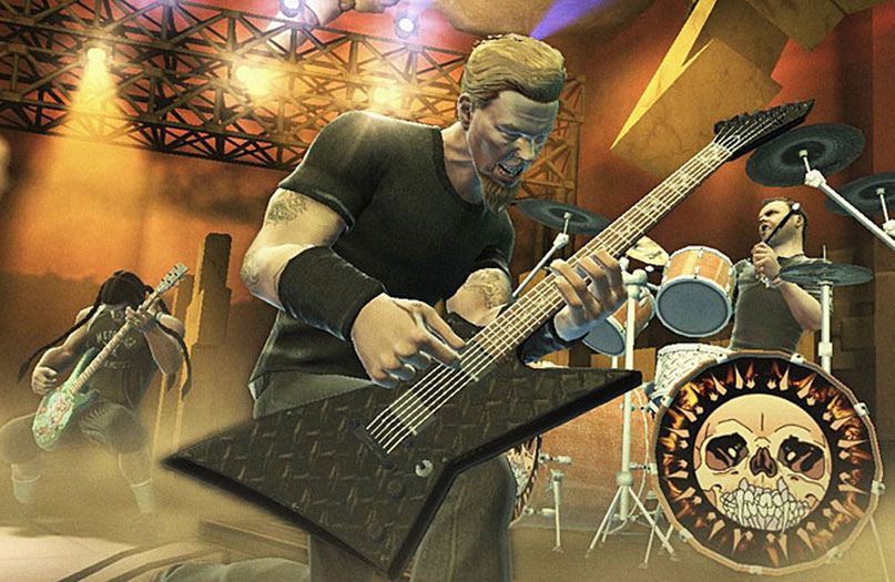 guitar hero metallica drum