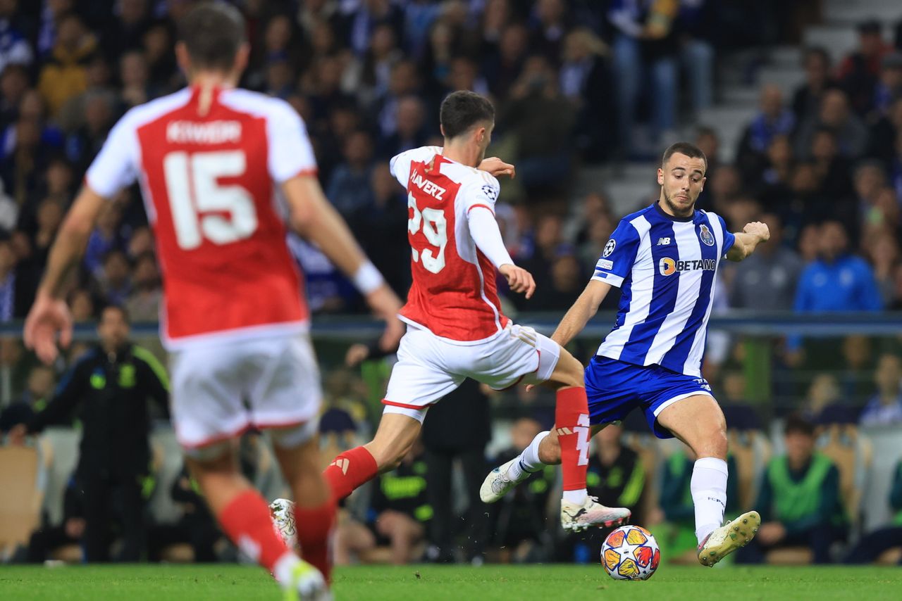 Mieli piłkę, ale co z tego? Arsenal rozczarował w Porto i przegrał w ...