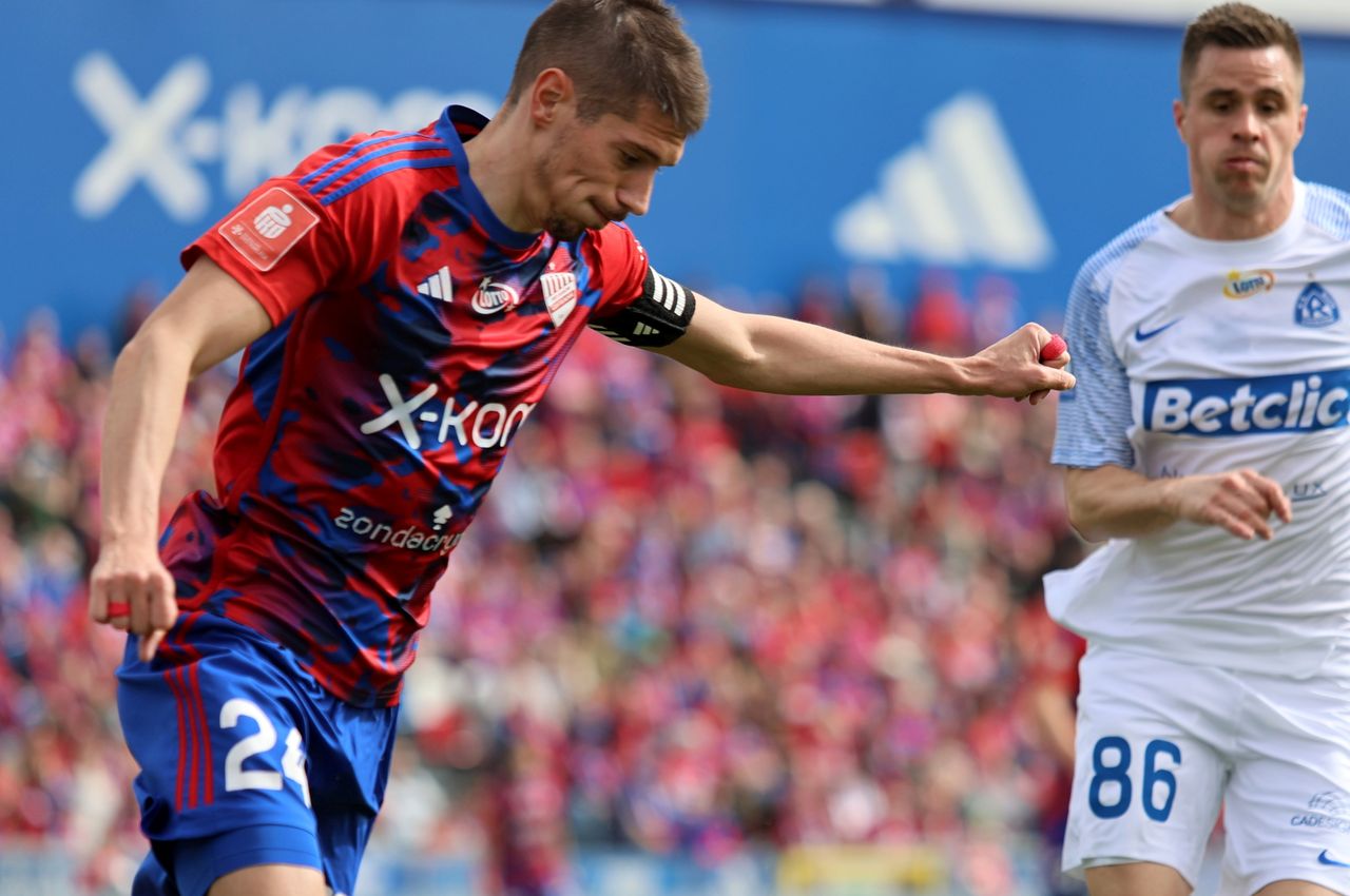 Raków Częstochowa stracił kluczowego obrońcę