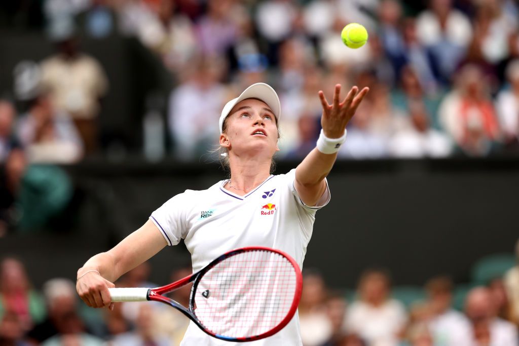 Wimbledon: krecz w meczu Jeleny Rybakiny