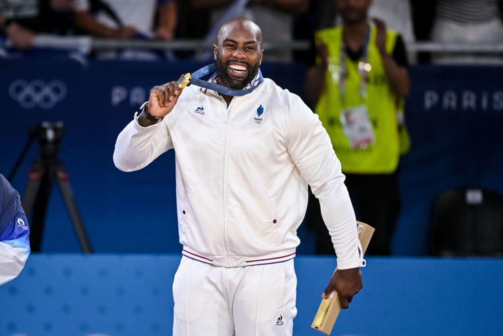 Teddy Riner confirmed his dominance in the giants category