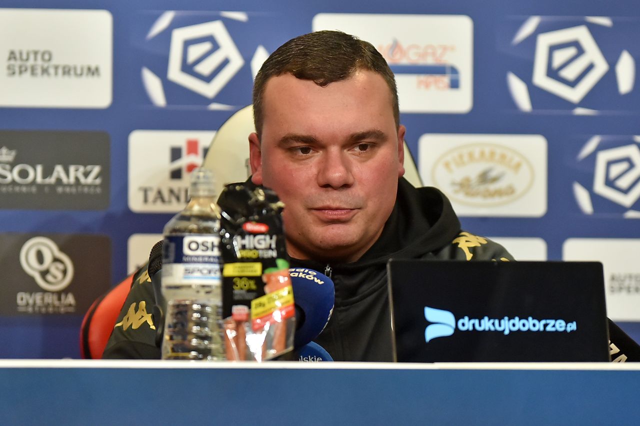 Trener Jagiellonii skomplementował GKS Katowice. 