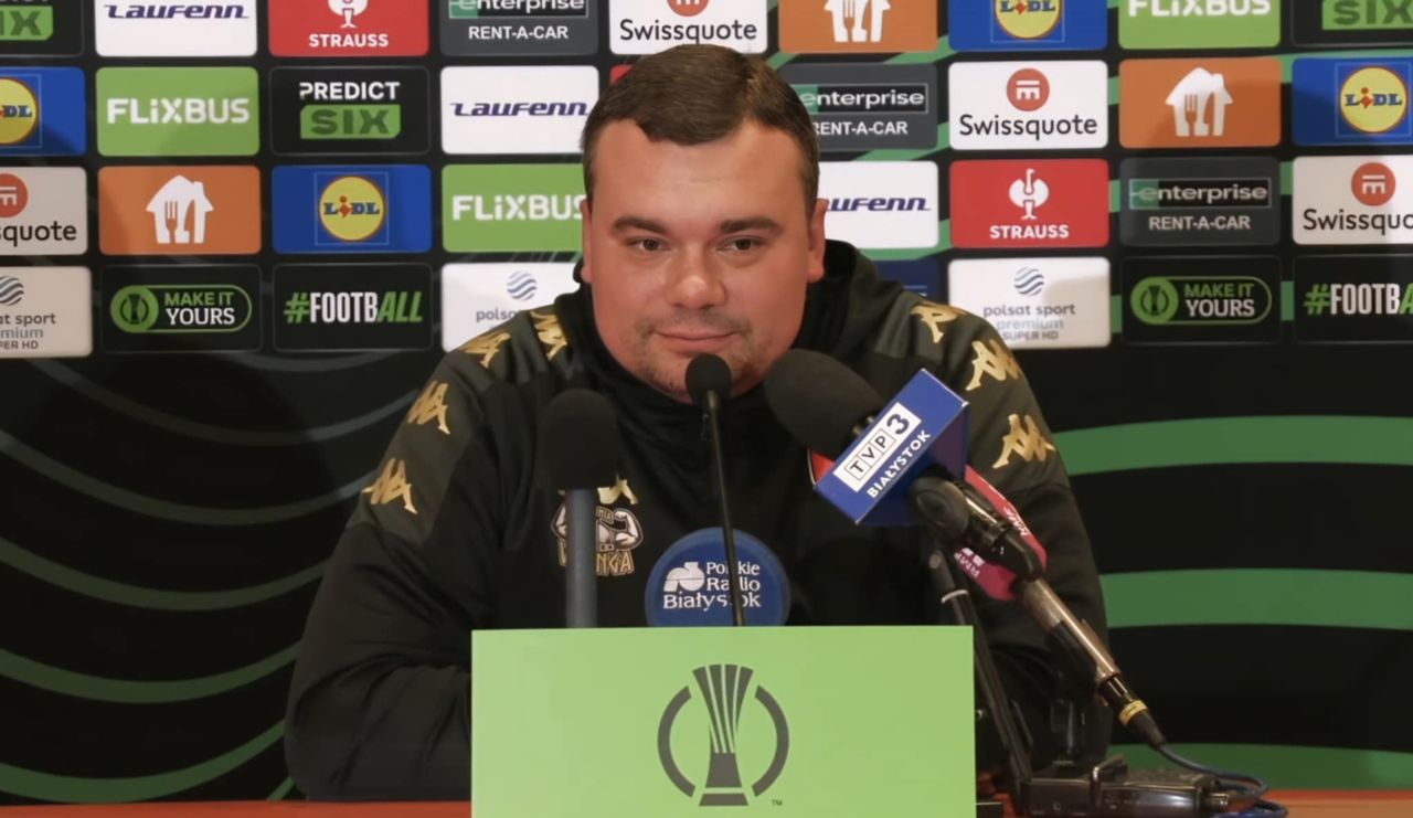 Trener Jagiellonii o celu na rewanż z Betisem. "Zagrać dobrze to nie wystarczy"