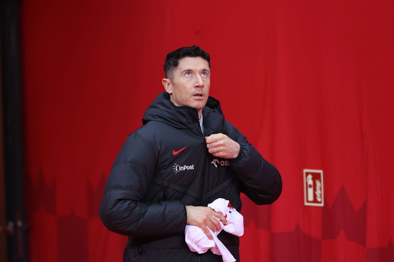 Lewandowski wpadł na mecz kadry. Tylko spójrz, z kim się spotkał
