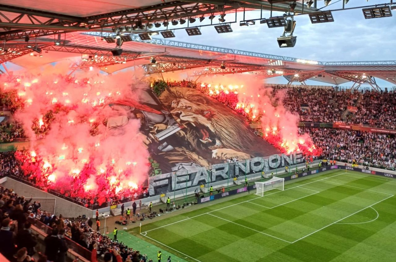 Fani Legii znów zachwycili. Tylko spójrz na oprawę