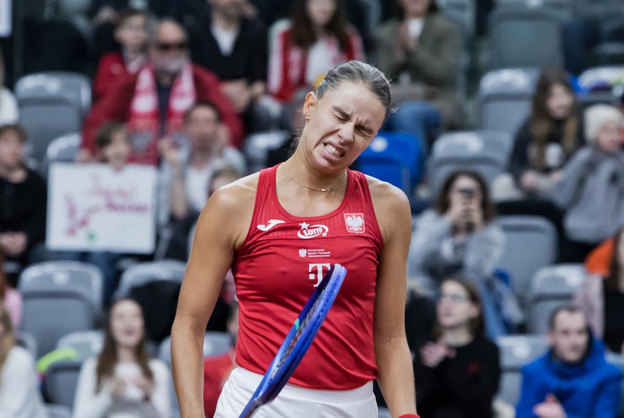 Polscy fani się nie popisali. Kilkukrotnie przeszkodzili Linette