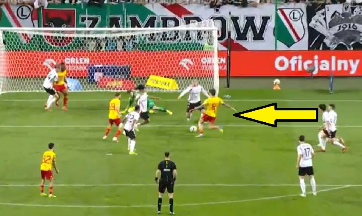 Legia w szoku. Jest pierwszy gol w hicie kolejki [WIDEO]