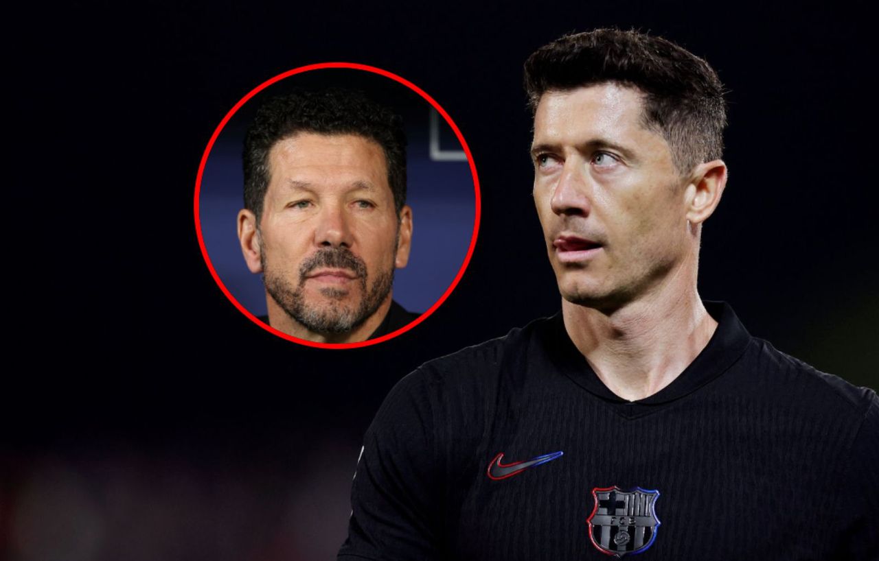 Słowa poszły w świat. Simeone nagle rzucił "Lewandowski"