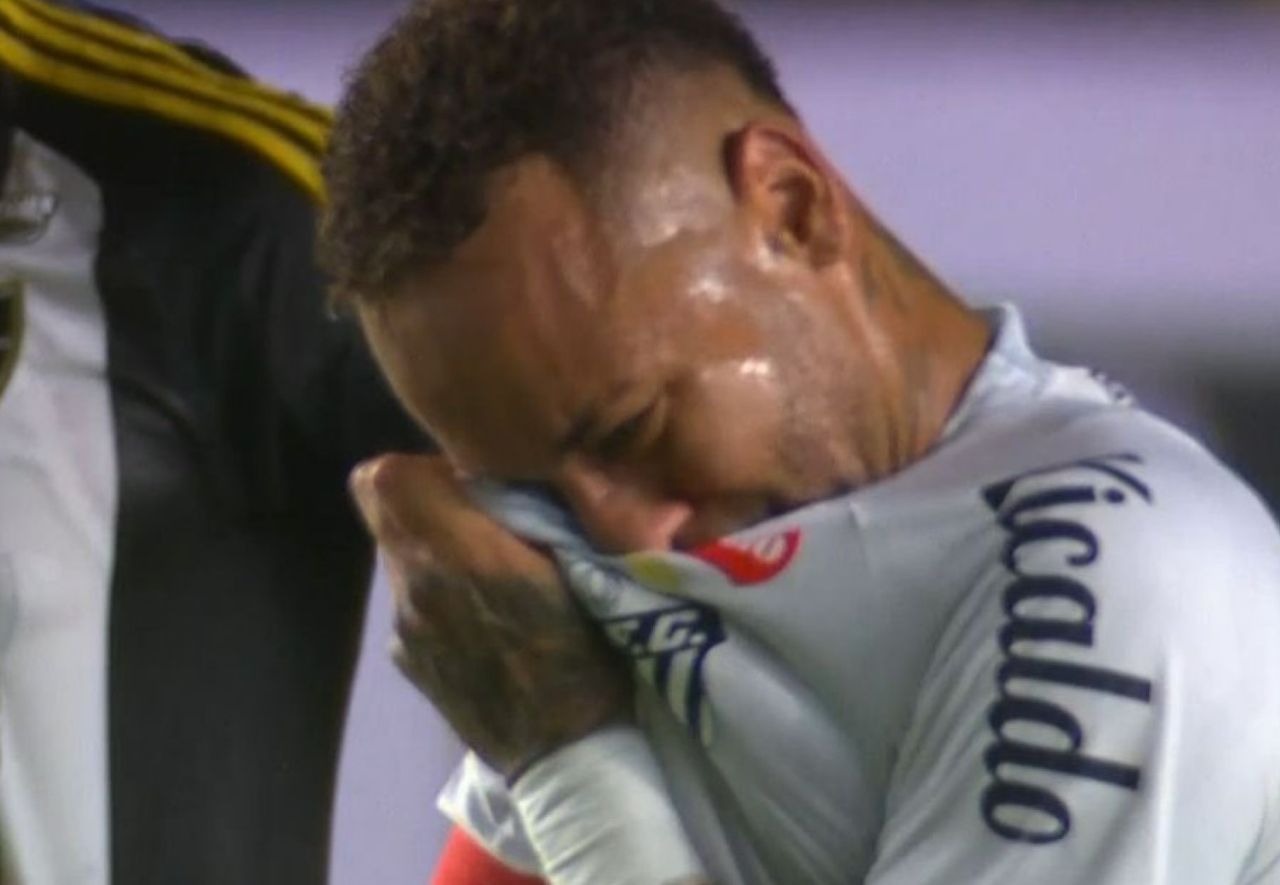 To znów się stało. Koszmar Neymara. Zalał się łzami