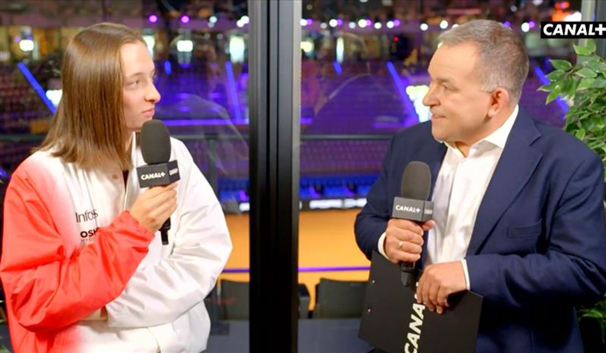 Zaskakujący finał wywiadu ze Świątek. "Nie wiedziałam, iż jesteśmy na terapii"