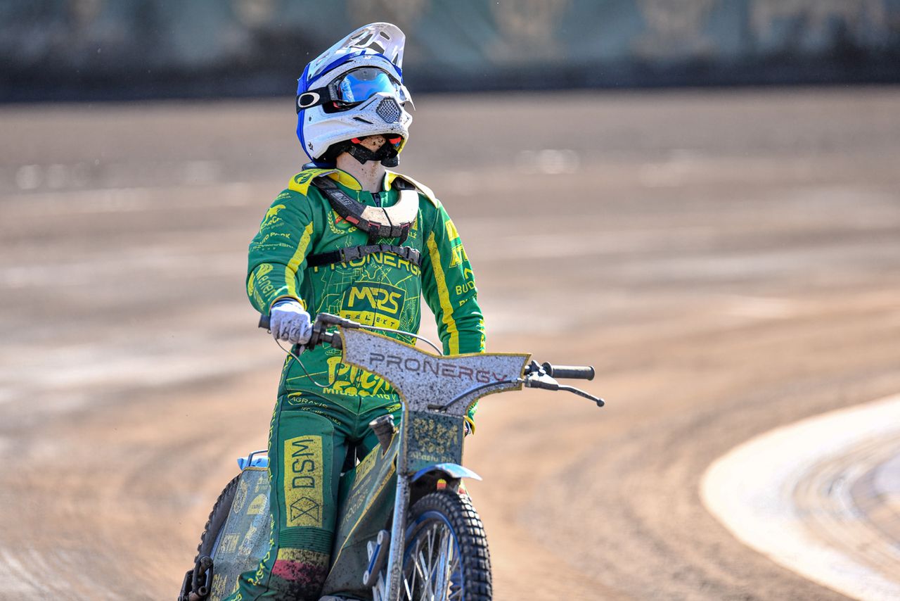 Żużel. Junior komentuje swój udział w sparingach Kolejarza. "Chciałem się pokazać"