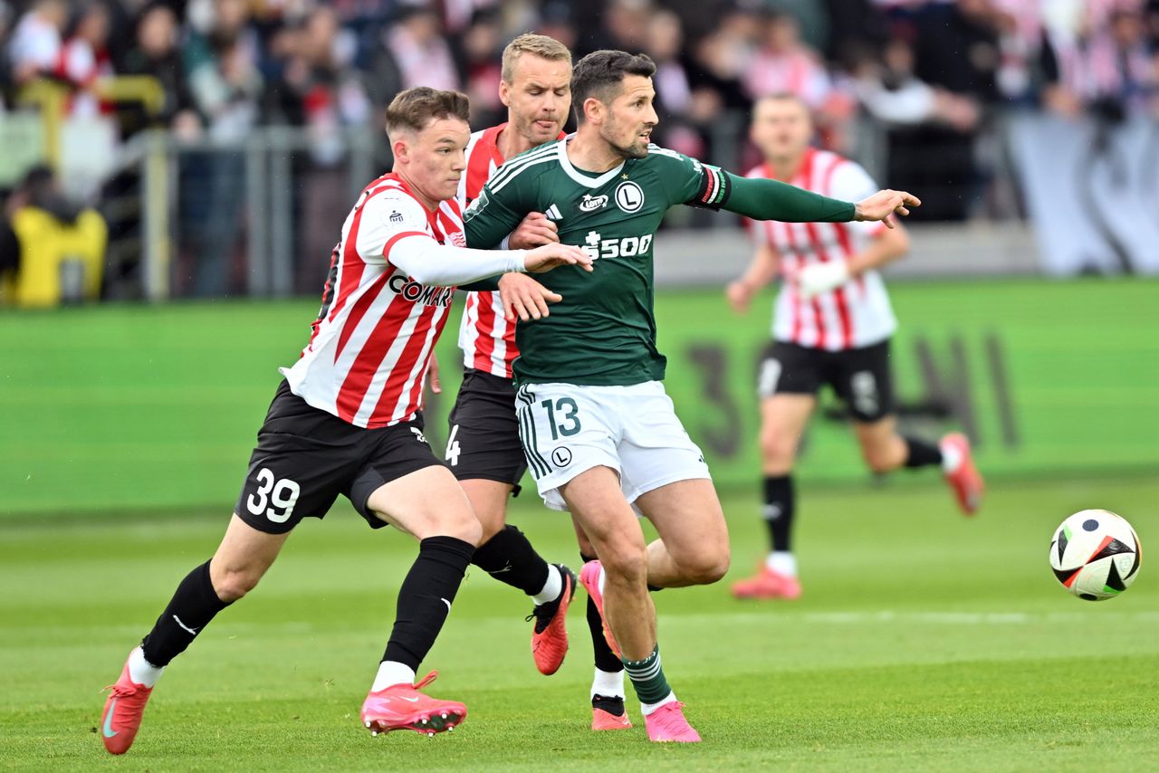 Efektowne pożegnanie w Krakowie. Legia rozbita przez Cracovię