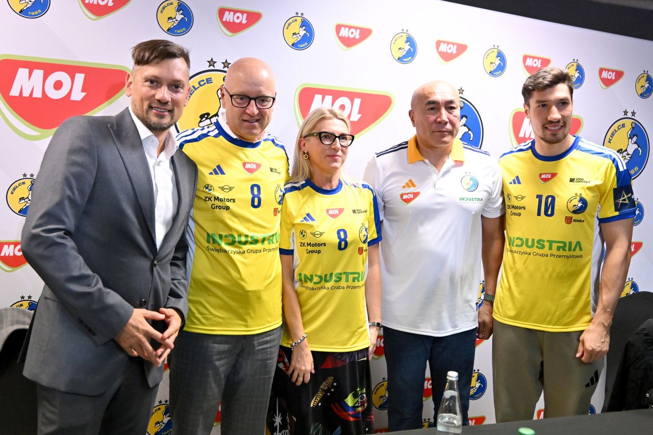 Industrii Kielce wsparcie od wielkiego sponsora – firma MOL Polska