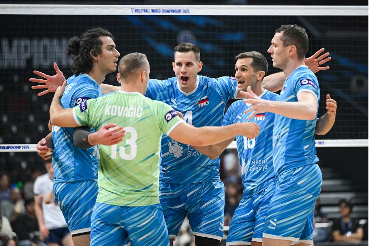 Słowenia rozgromiła Brazylię 3:0 w Lidze Narodów siatkarzy