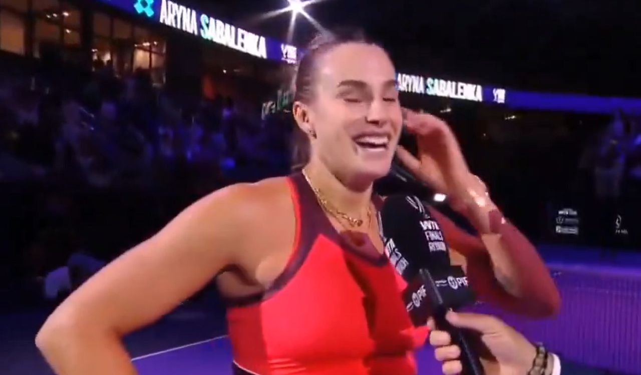 Wielka klasa Sabalenki. Zdradziła, co powiedziała rywalce