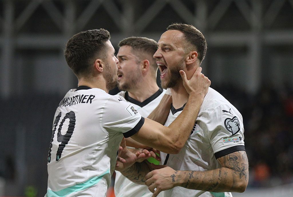 Efektowna wygrana Austrii. Cztery gole w meczu Rosjan