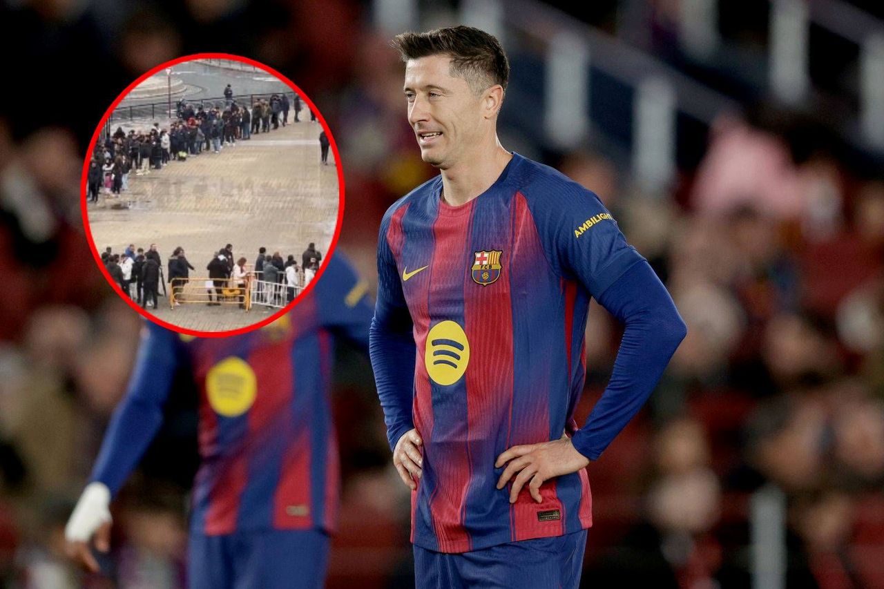 Szaleństwo przed meczem z FC Barceloną. "Historyczne kolejki"
