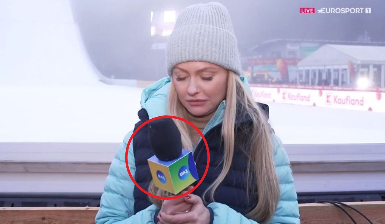 Mikrofon w centrum uwagi podczas relacji z PŚ w Klingenthal