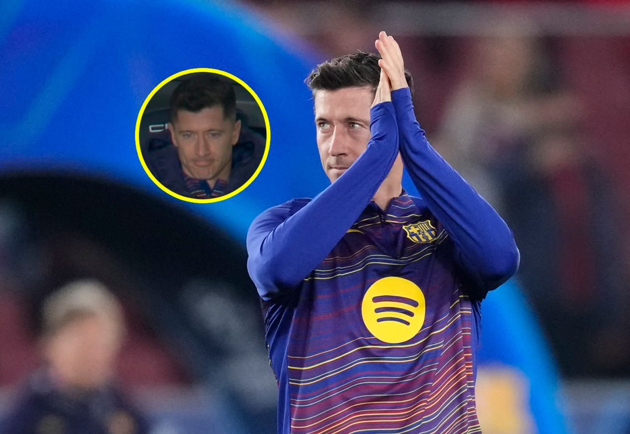 Niezadowolenie Lewandowskiego: Mina napastnika po decyzji trenera Flicka