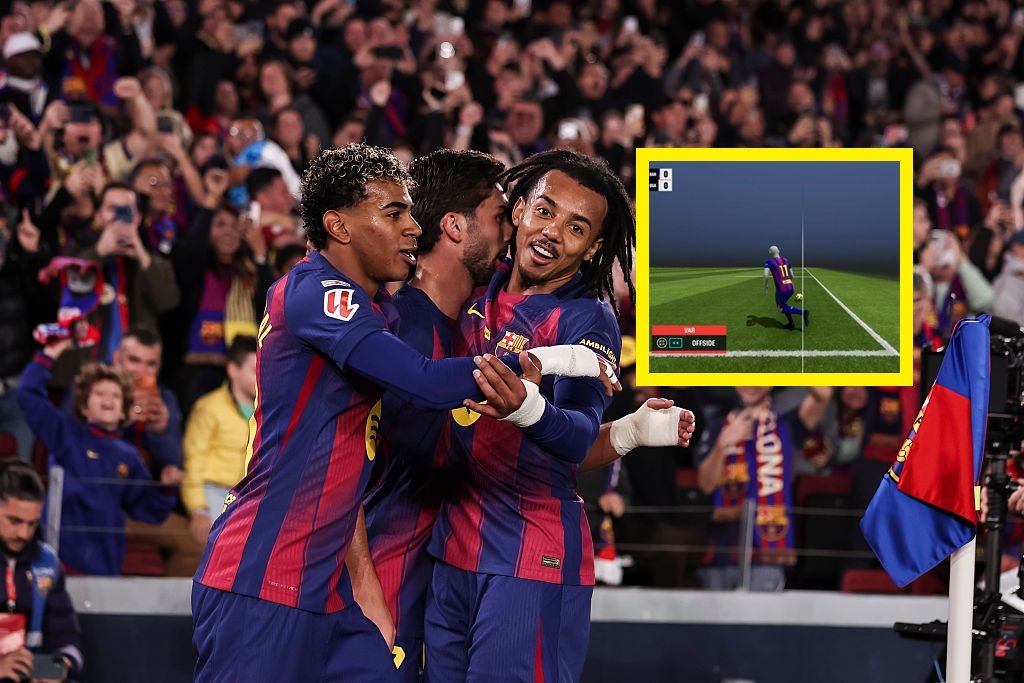 Gol Barcelony anulowany przez minimalnego spalonego