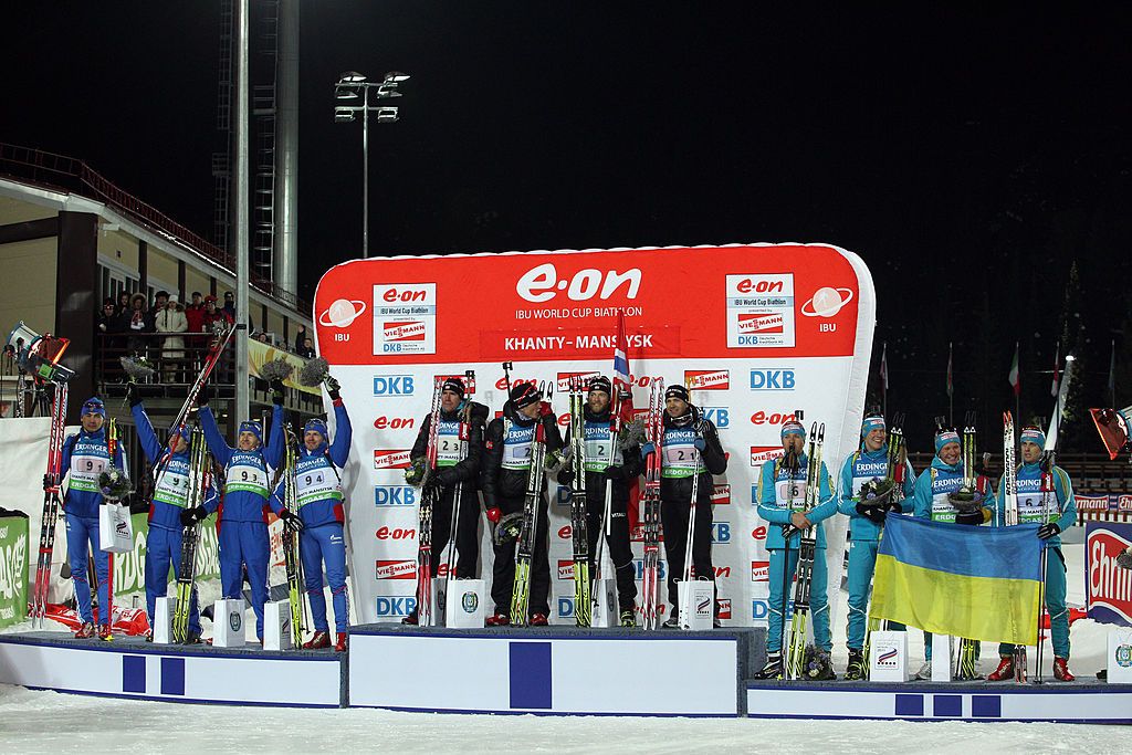 Biathlon: Ukraina z wicemistrzostwem świata po latach po dyskwalifikacji Rosjanina
