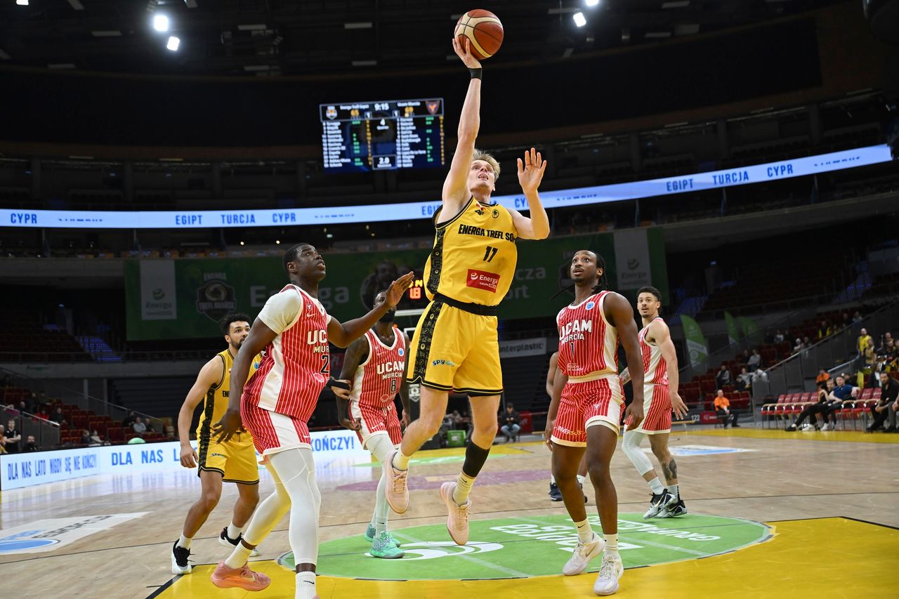 Energa Trefl przegrywa z UCAM BC Murcia w kluczowych minutach