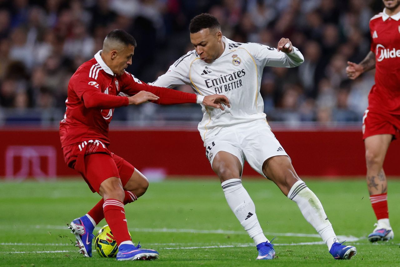Real Madryt wygrywa z Sevillą, Mbappe wyrównuje rekord