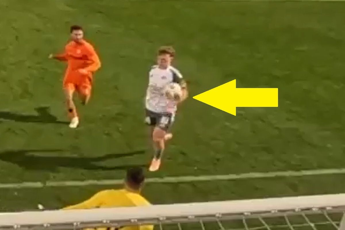 Gdzie był sędzia? Absurdalny gol w sparingu polskiego zespołu