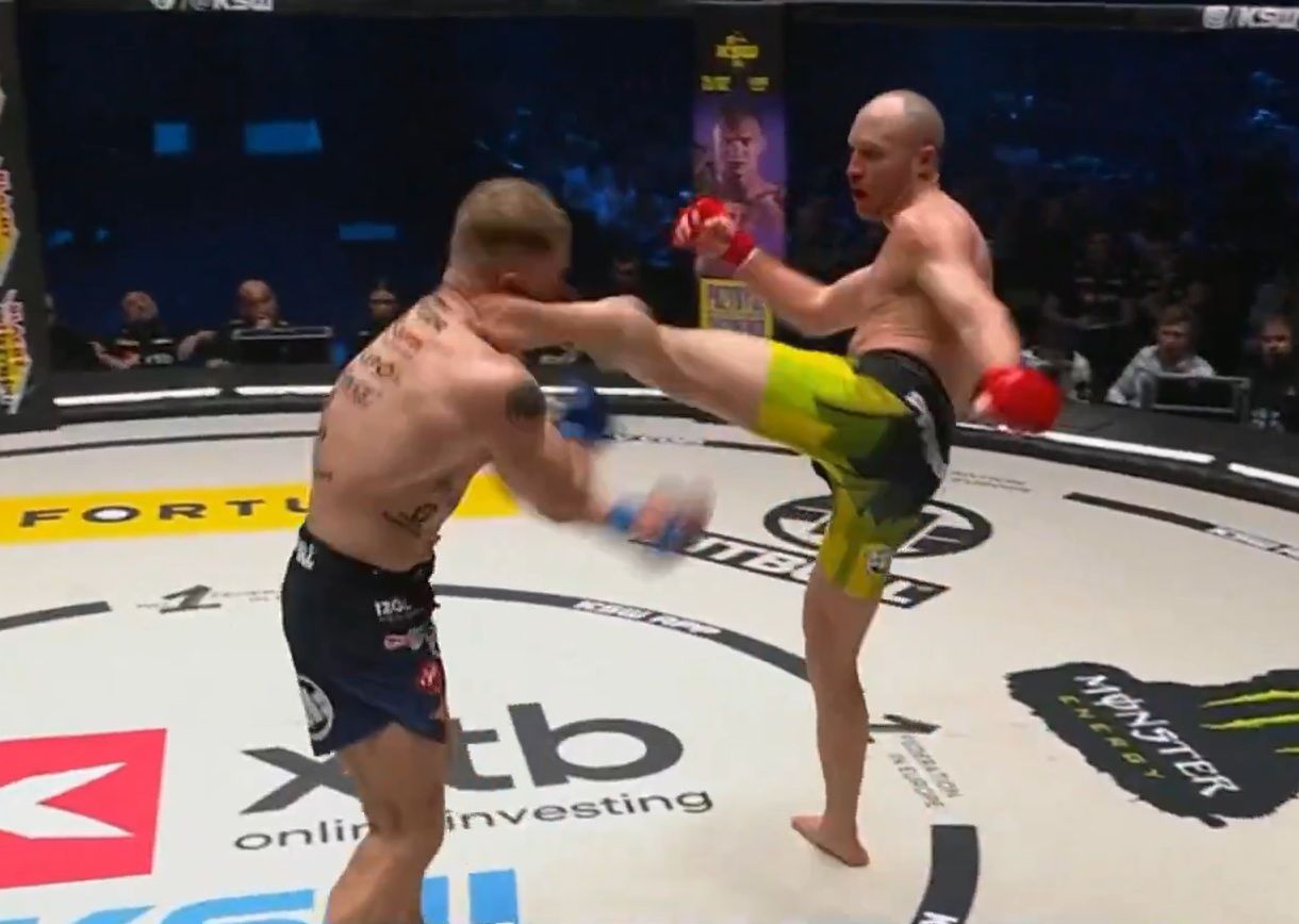 Co za kopnięcie! Chorwat brutalnie znokautował Polaka