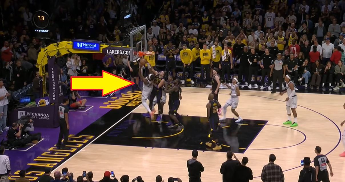 Ale mecz! Tak dał zwycięstwo nad Lakers