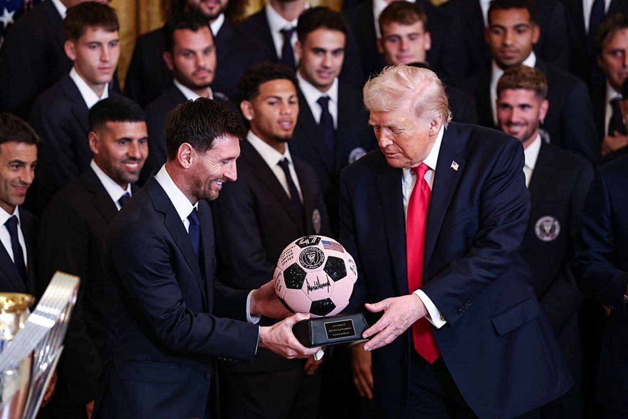 Messi w Białym Domu: Trump zaskoczył pytaniem o Pele