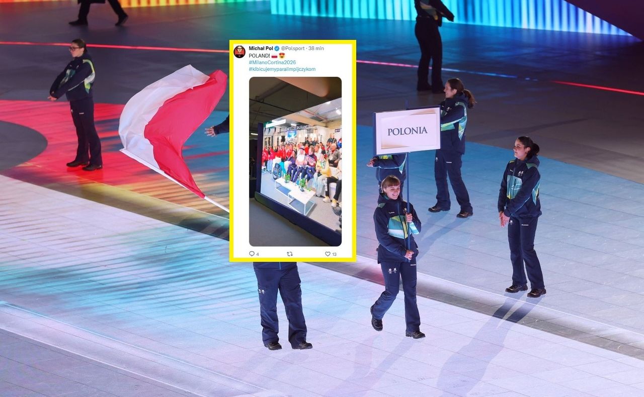 Polacy zbojkotowali ceremonię otwarcia, ale ich wizerunek był na ekranach