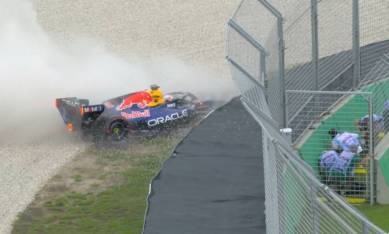 Verstappen: Chwile grozy po wypadku w Australii
