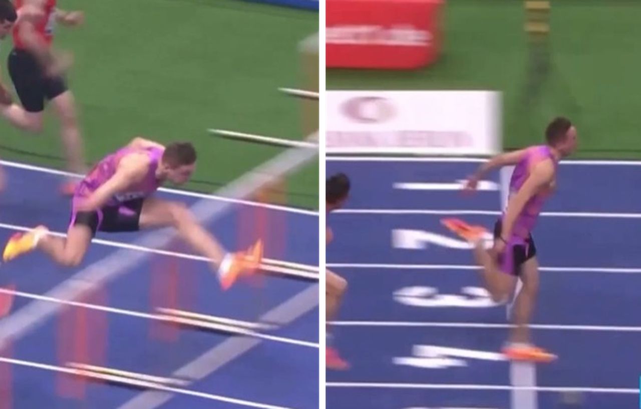 23-latek pobił rekord Polski w biegu na 60 m przez płotki