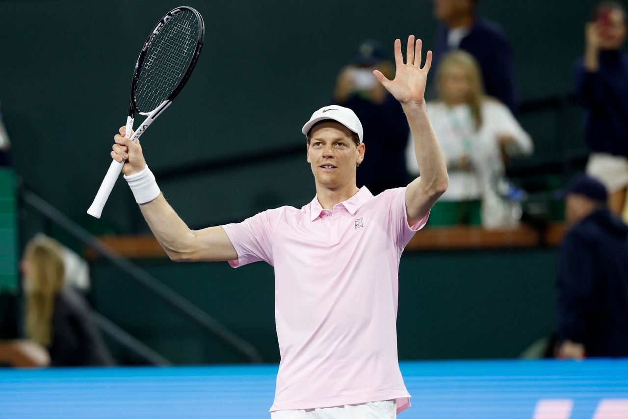 Sinner wyrównał rekord Włoch w Indian Wells