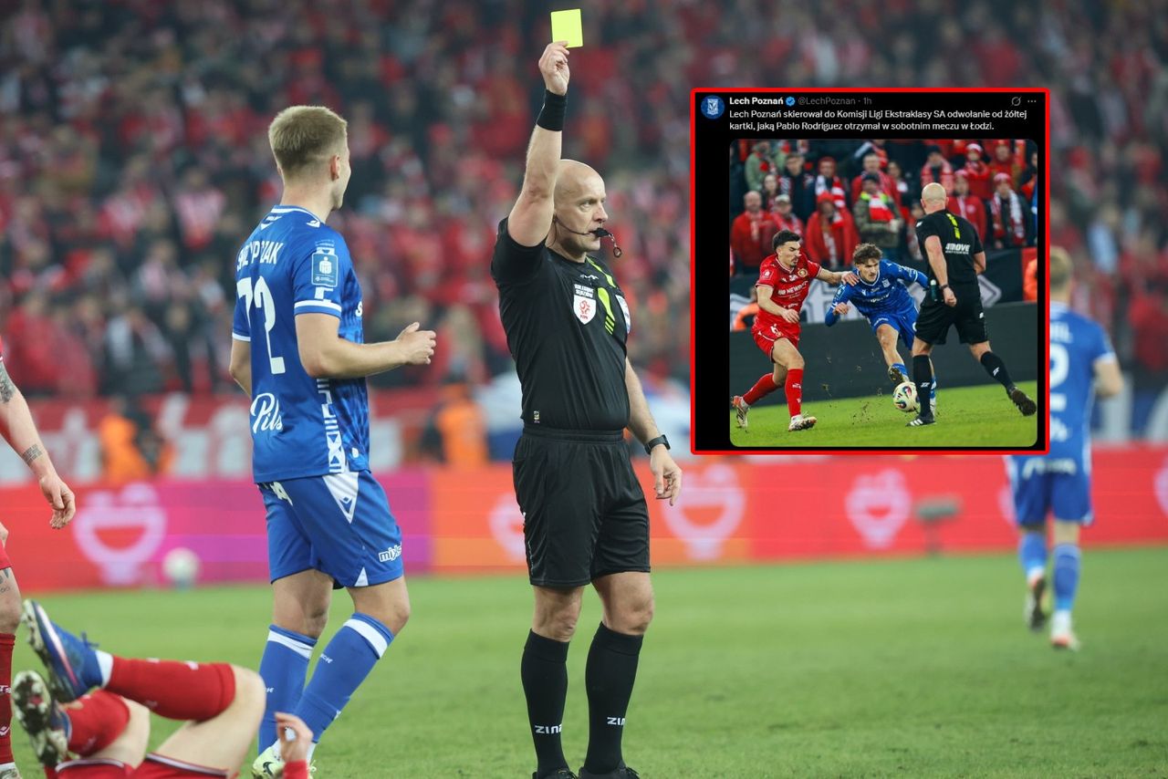 Lech Poznań: Szymon Marciniak popełnił błąd w meczu z Widzewem Łódź?