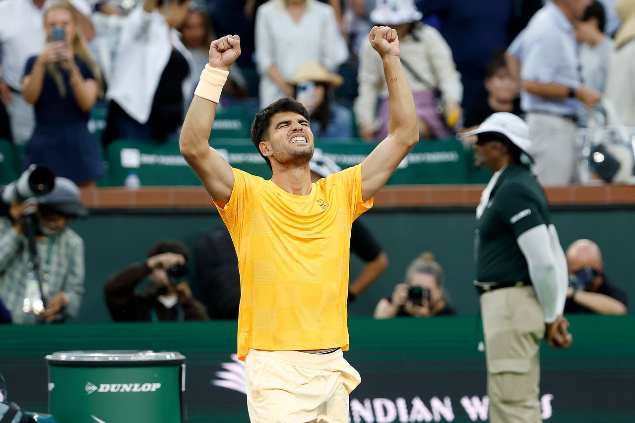 Alcaraz w historii - 22-letni Hiszpan osiągnął ćwierćfinał w Indian Wells