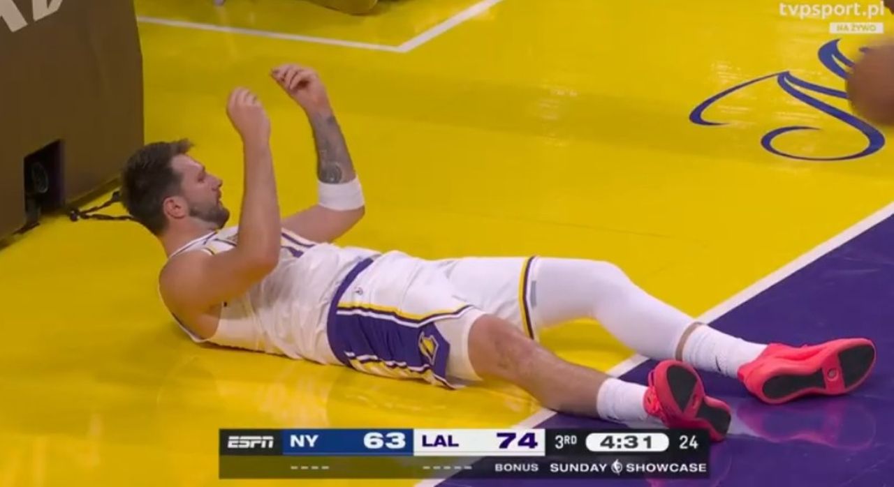 Luka Doncić ukarany za atak na sędziów w NBA