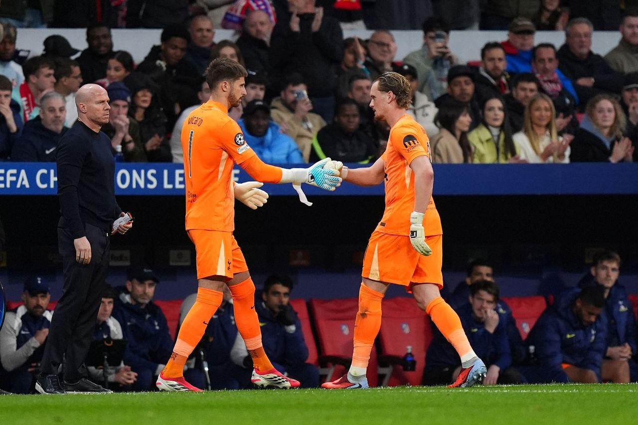 Błędy bramkarza Tottenhamu
