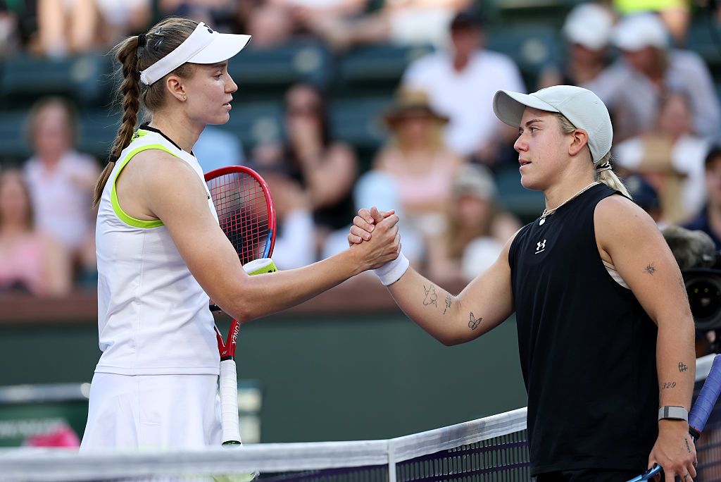 Krecz w Indian Wells: Sonay Kartal nie dokończy meczu z Jeleną Rybakiną
