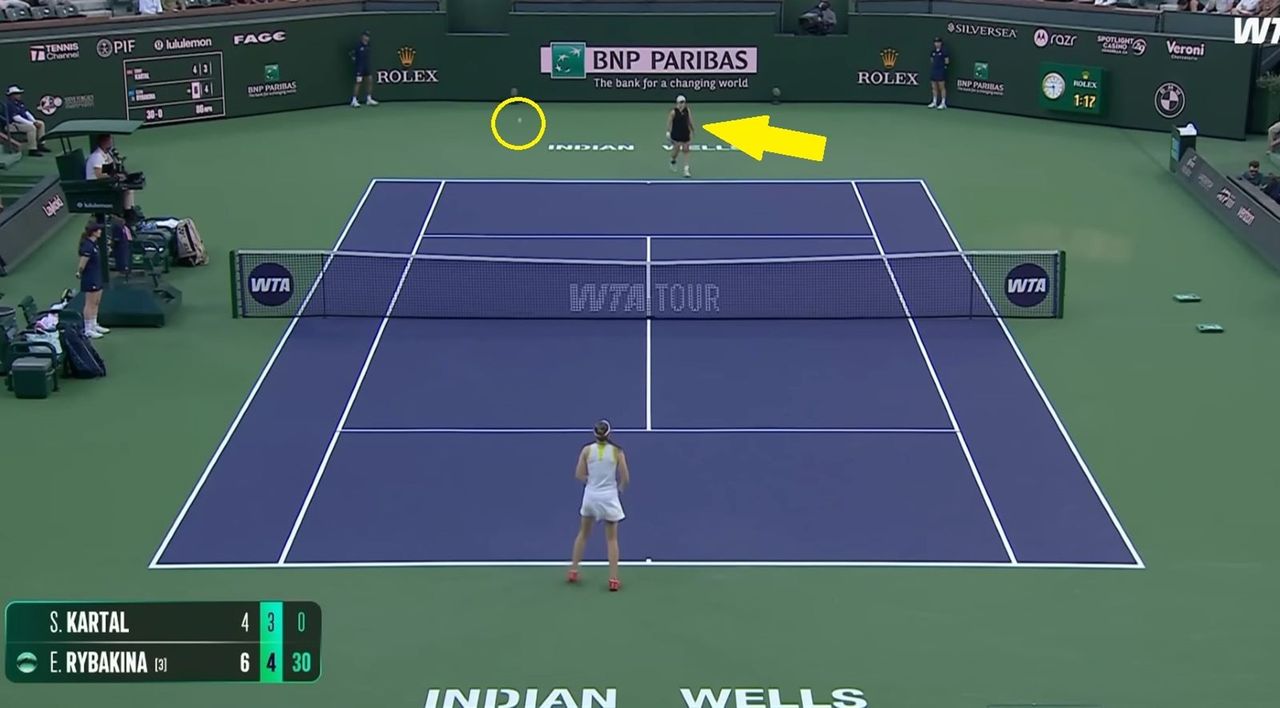 Rybakina poddaje mecz w Indian Wells