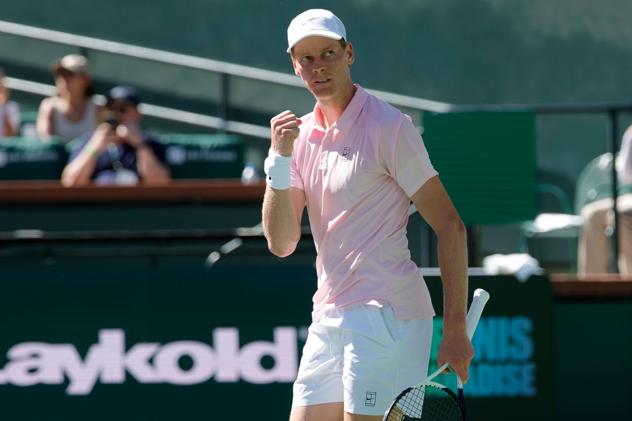 Sinner pokonuje Zvereva w Indian Wells