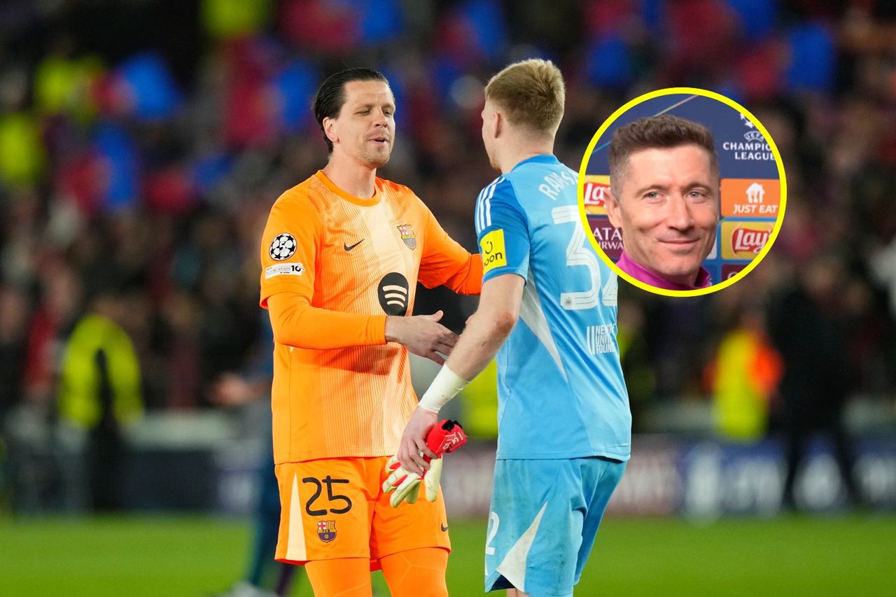Szczęsny musiał wejść na boisko. Lewandowski ujawnił, co mu powiedział