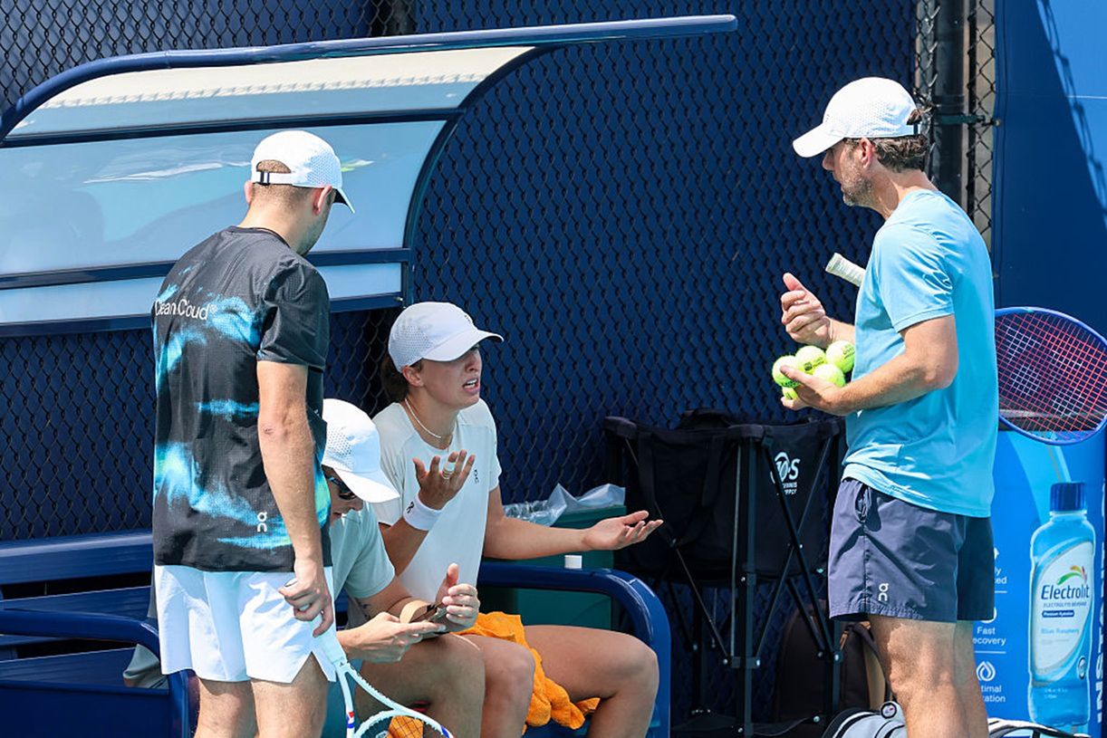 "Okazywała oznaki frustracji". Świątek wyjaśniła, co stało się w Miami