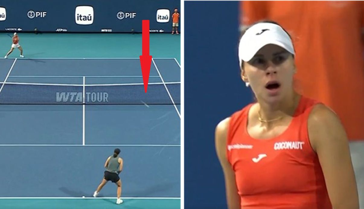 Kapitalny return na seta. Linette sama była zaskoczona (WIDEO)