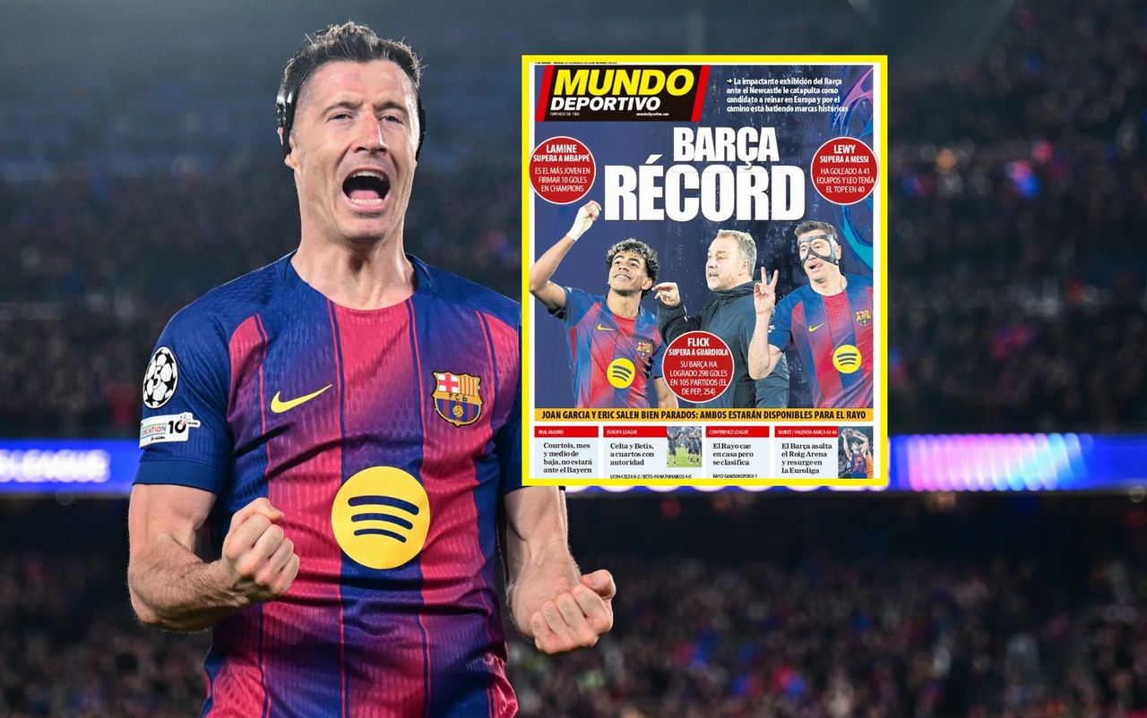 Lewandowski razem z Yamalem i Flickiem. To dlatego trafił na okładkę