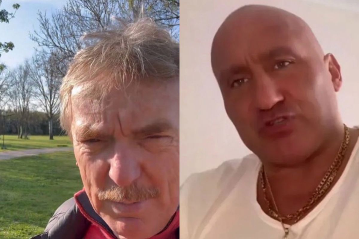 Nagle zwrócił się do Najmana. "Widzę, iż się pan martwi"